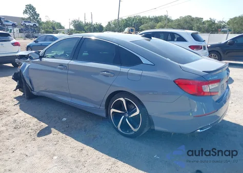 2022 Honda Accord Hybrid Sport из США, поврежденный, VIN 1HGCV3F28NA042055